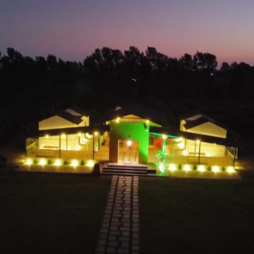 Narayani agro tourism nashik resort night view