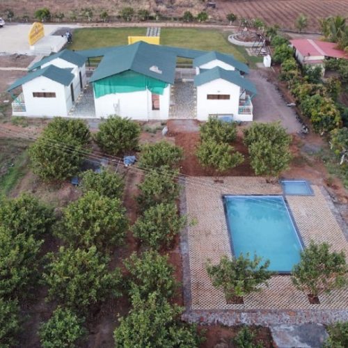 Narayani agro tourism resort top view